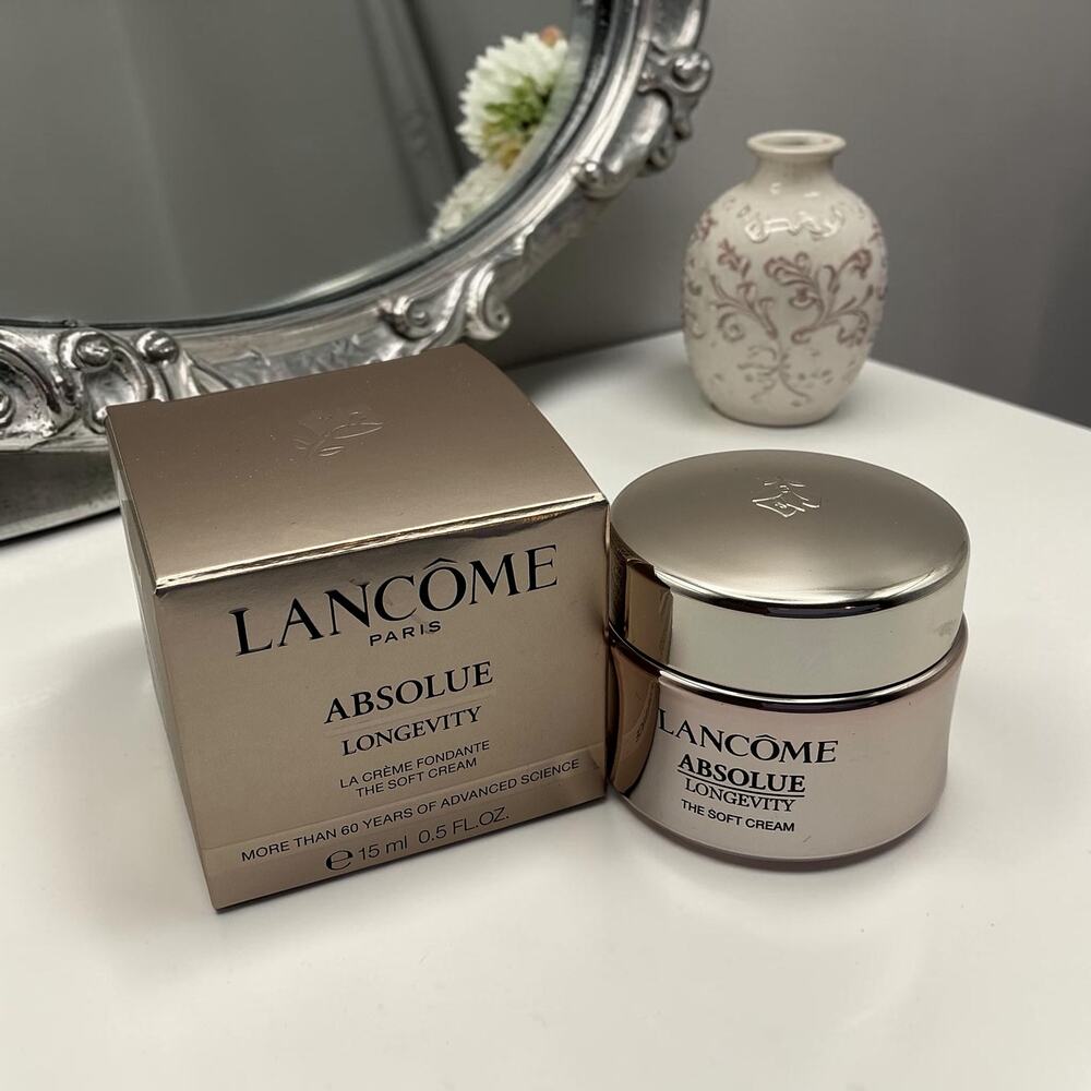 Lancôme Absolue Soft Cream 15ml Luxury Moisturizer New